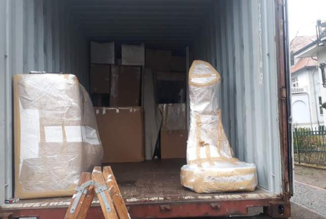 Stückgut-Paletten von Weimar nach Eswatini transportieren